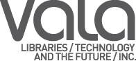 VALA - Libraries / Technonolgy and the Future / Inc. Logo